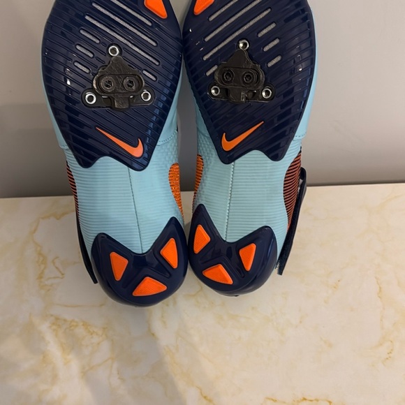 Nike SuperRep Blue,teal, orange indoor cycle shoe - Picture 2 of 4